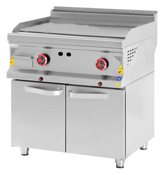 CSA Karacasan 900 Seri Dolaplı Doğalgazlı Pleyt Izgara 80x90x85Cm - Resim 2