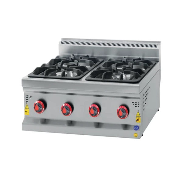 CSA Karacasan 600 Seri Set Üstü Doğalgazlı Dört Gözlü Ocak ürün görseli 1