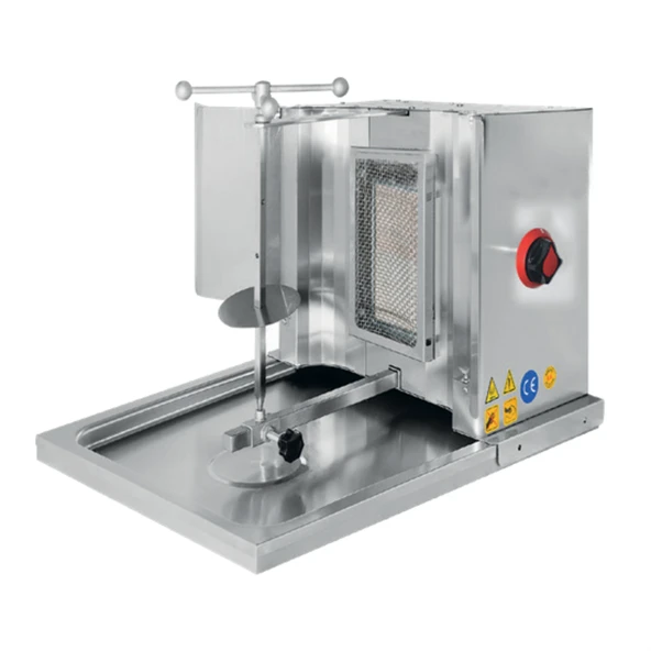 CSA Karacasan Endüstriyel Tüplü 1 Radyanlı Döner Ocağı Makinesi ürün görseli 1