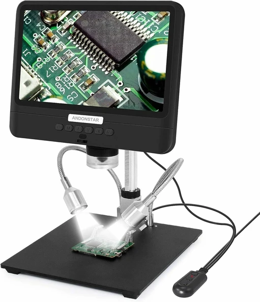 Andonstar AD208 Madeni Para Mikroskobu, 8.5 Inc LCD Ekranlı 260X - 4
