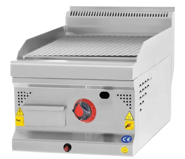 CSA Karacasan 40 cm 600 Seri Set Üstü Doğalgazlı Tam Kanallı Izgara 40x60x85Cm - Resim 2