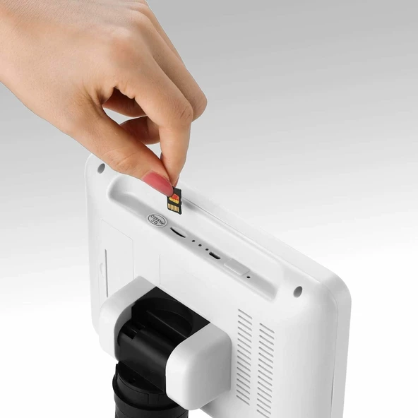 Andonstar AD206 Beyaz 7 Inc LCD 1080P Devre Kartı Dijital Mikroskop - Resim 4