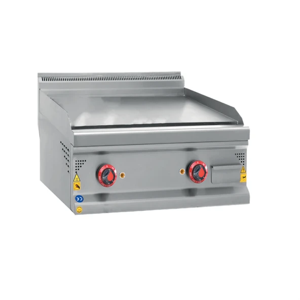 CSA Karacasan 80 cm 700 Seri Set Üstü Elektrikli Düz Pleyt Izgara 80x70x85Cm ürün görseli 1