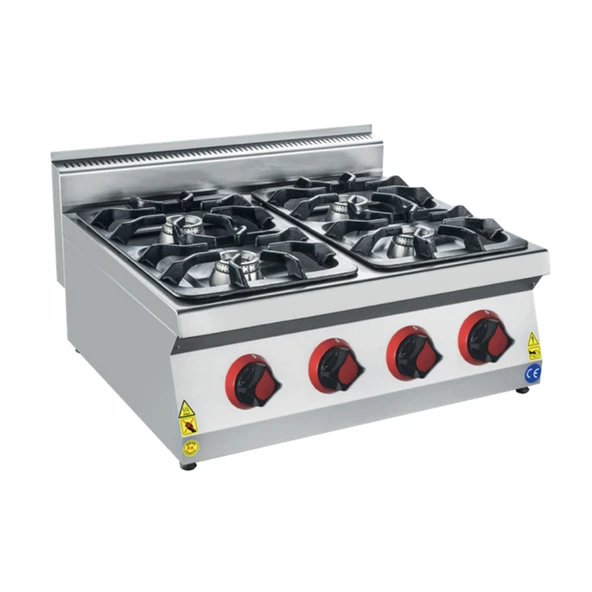 CSA Karacasan 80 cm 700 Seri Set Üstü Dört Gözlü Tüplü Ocak ürün görseli