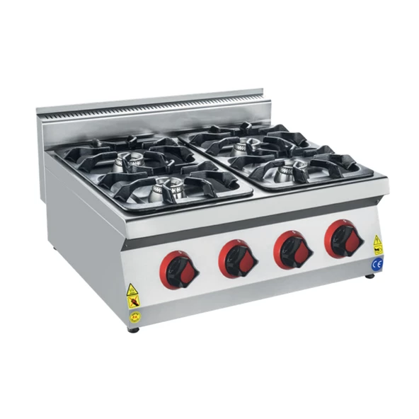 CSA Karacasan 80 cm 700 Seri Set Üstü Dört Gözlü Tüplü Ocak - 2