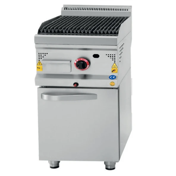 CSA Karacasan 900 Seri Dolaplı 40 cm Doğalgazlı Lavataş Döküm Izgara 40x90x85Cm ürün görseli 1