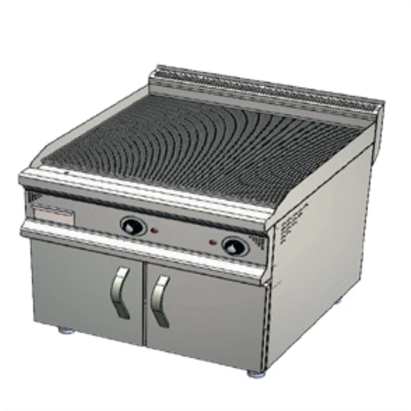 CSA Karacasan 900 Seri Dolaplı 120 cm Elektrikli Tam Kanallı Izgara 120x90x85Cm ürün görseli 1