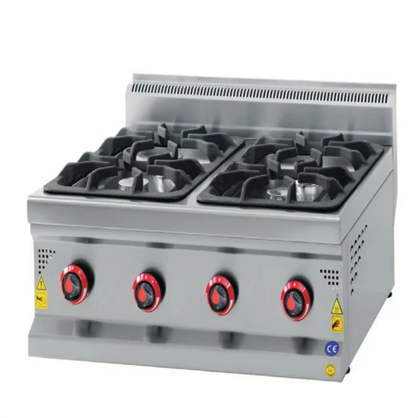 CSA Karacasan 900 Seri Set Üstü 80 cm 4 Gözlü Doğalgazlı Ocak - Resim 2