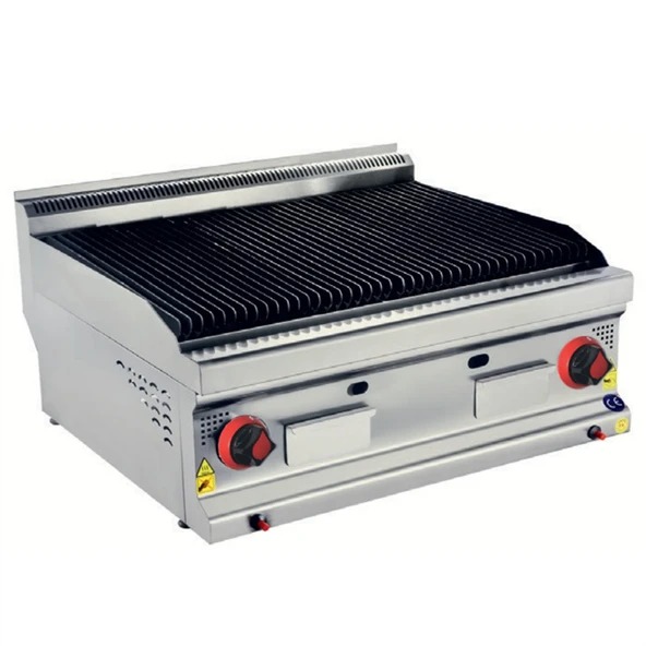 CSA Karacasan 900 Seri Set Üstü 80 cm Doğalgazlı Sulu Döküm Izgara 80x90x85Cm ürün görseli 1