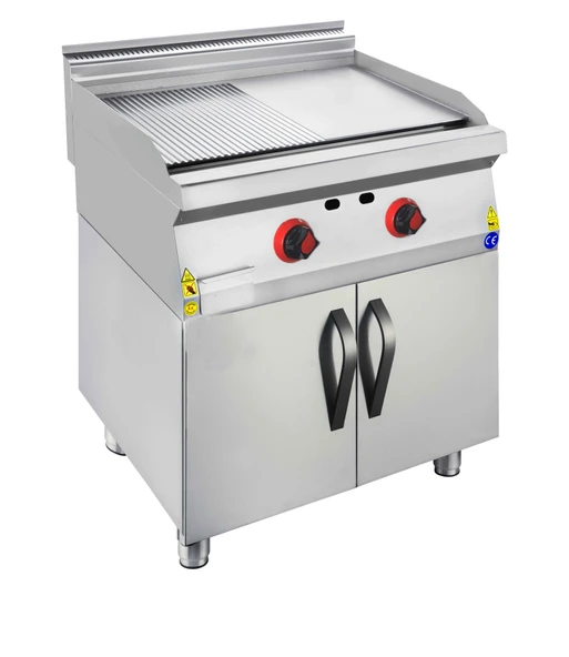 CSA Karacasan 900 Seri Dolaplı 80 cm Doğalgazlı Yarı Kanallı Izgara(80x90x85Cm) - Resim 2