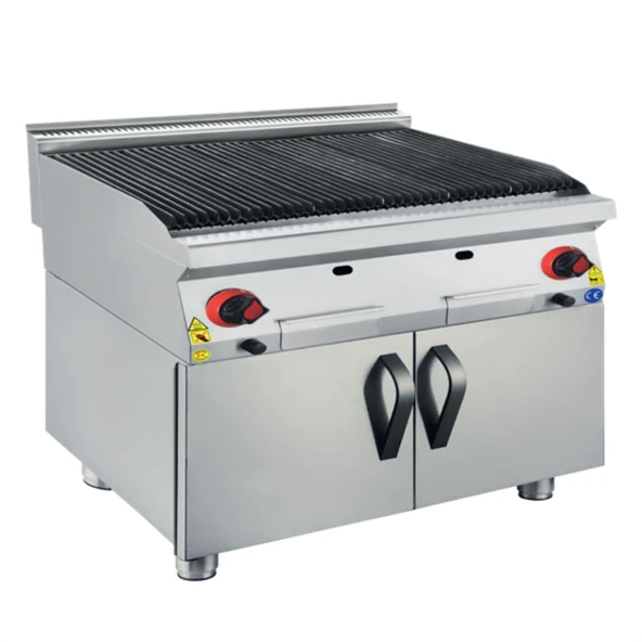 CSA Karacasan 900 Seri Dolaplı 80 cm Doğalgazlı Sulu Döküm Izgara(80x90x85Cm) ürün görseli 1