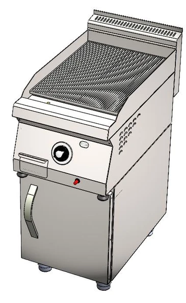 CSA Karacasan 900 Seri Dolaplı 40 cm Tüplü Tam Kanallı Izgara(40x90x85Cm) - Resim 2