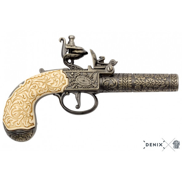 Denix Koleksiyon Grubu-CEP TABANCASI, LONDRA 1795-JDNX1098L-Orijinalden ilham alan tasarım. ürün görseli