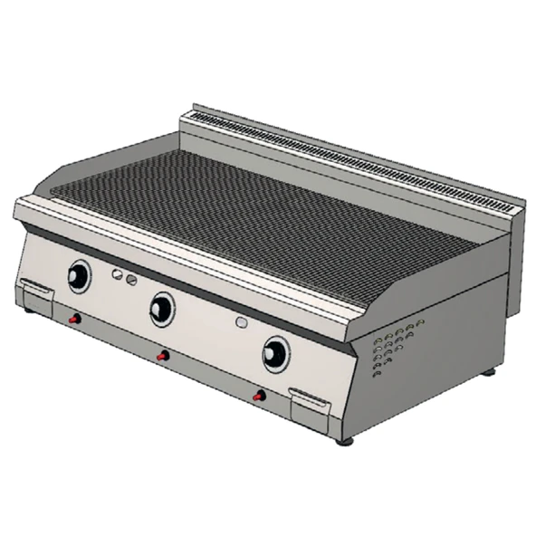 CSA Karacasan 120 cm 700 Seri Set Üstü Doğalgazlı Tam Kanallı Izgara ürün görseli 1