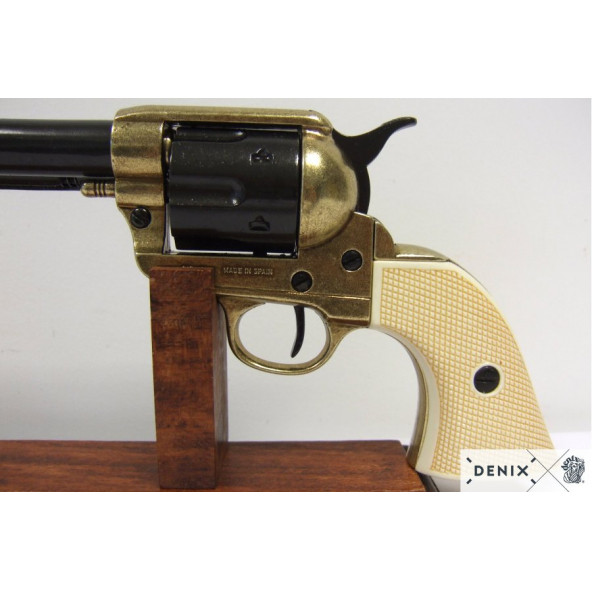 Denix Koleksiyon Grubu-CAL.45 PEACEMAKER TABANCA 12", ABD 1873-JDNX5303-Orijinalden ilham alan tasarım - Resim 3