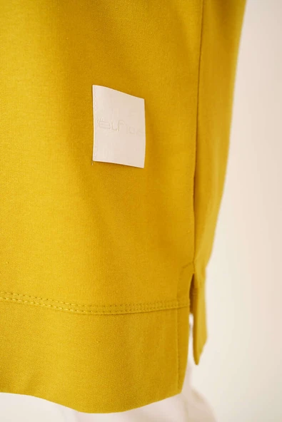 Salaş Armalı Tunik Yağ Yeşili - Resim 4