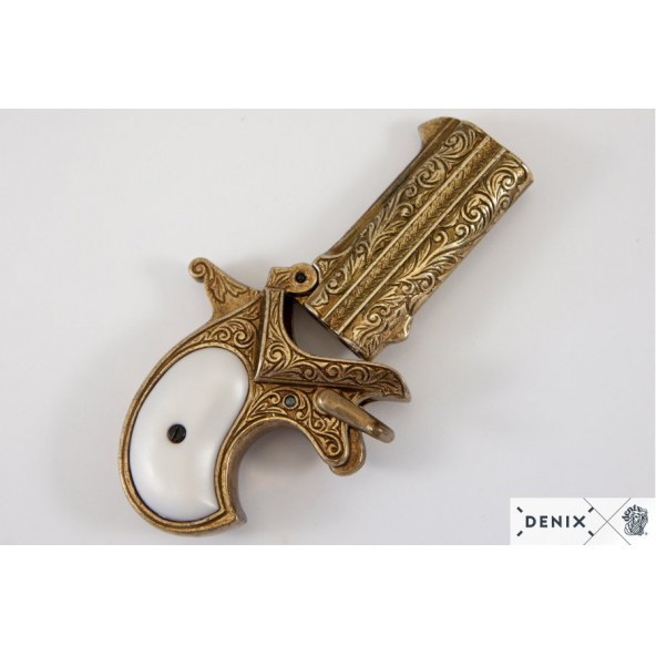 Denix Koleksiyon Grubu-DERRİNGER TABANCA, ABD 1866-JDNX1262-L-Orijinalden ilham alan tasarım - Resim 5