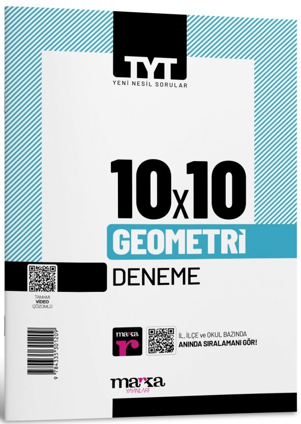 TYT Geometri 10x10 Deneme Marka Yayınları