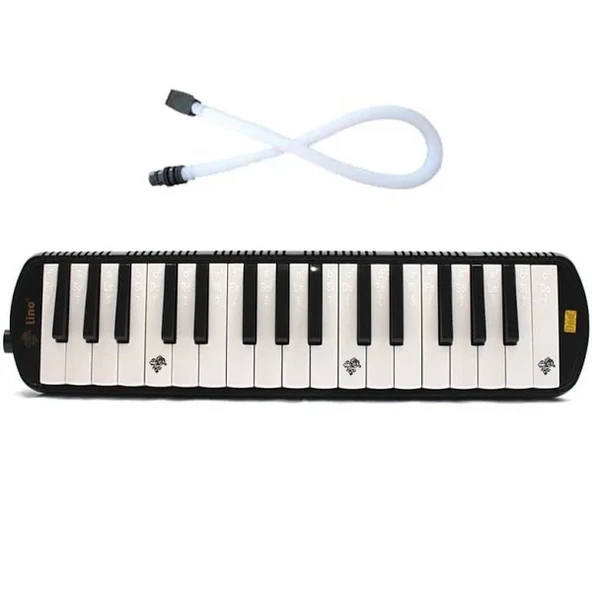 Lino 32 Tuşlu Bez Çantalı Melodika Siyah / LN-32-SS - 2