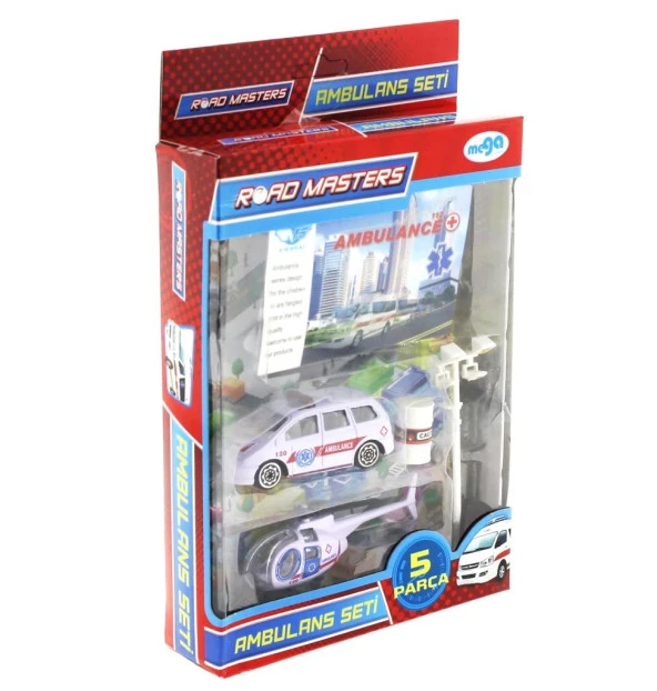 Helikopterli Ambulans Seti JP9102 - Resim 2