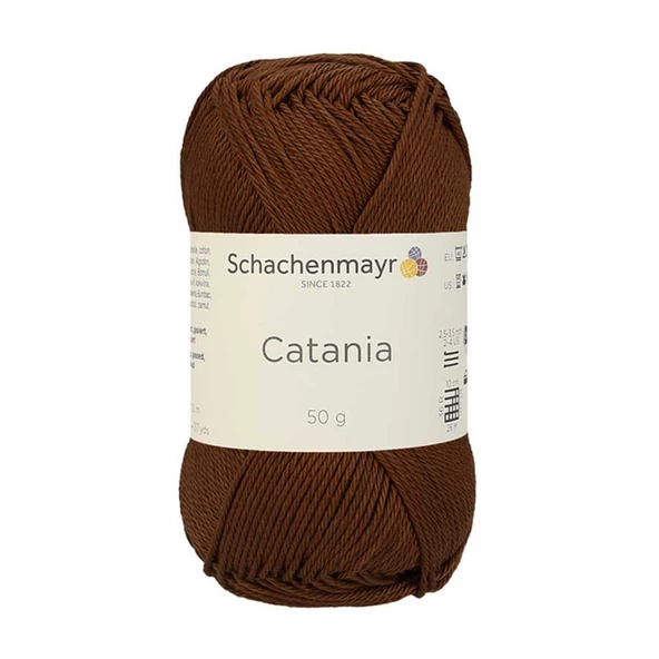 Catania El Örgü İpi / 50G / 157 Kestane