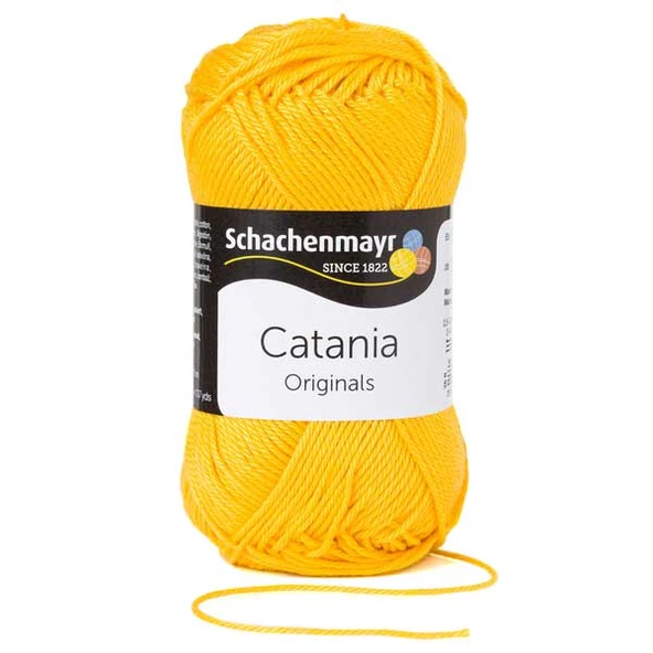 Catania El Örgü İpi / 50G / 208 Güneş Sarı