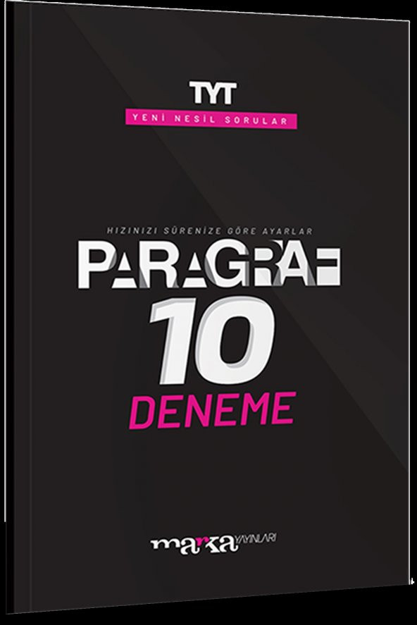 TYT Paragraf Yeni Nesil 10 Deneme Marka Yayınları