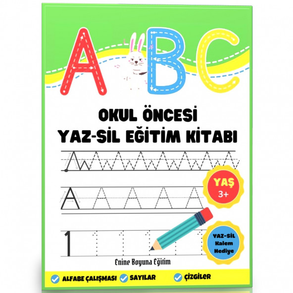 Okul Öncesi YAZ-SİL Eğitim Kitabı