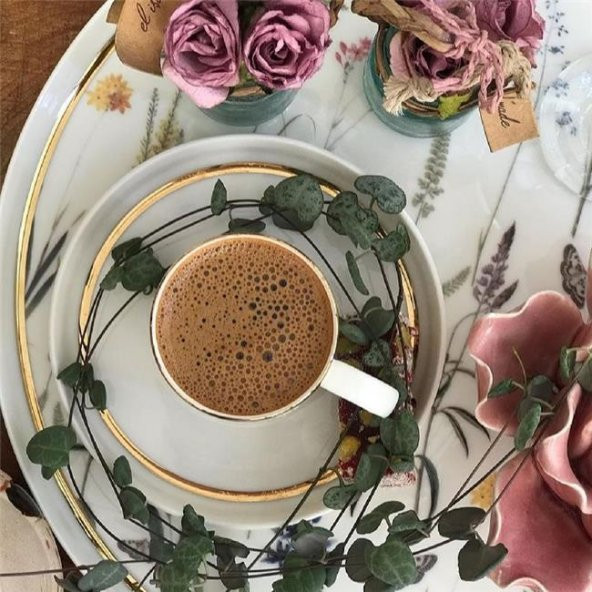 Porland Botanical Kahve Takımı 4 Parça - 5