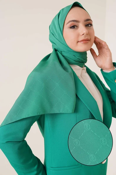 Düz Capri Şal Yeşil ürün görseli 1