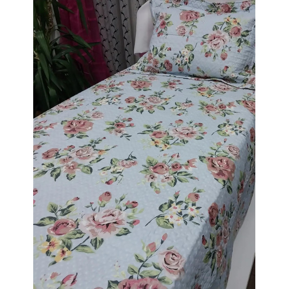 Taç Blossom Yatak Örtüsü Tek  Kişilik - 4