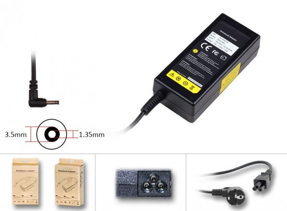 Hometech Alfa 590S Notebook Adaptör - Şarj Cihazı / RETRO