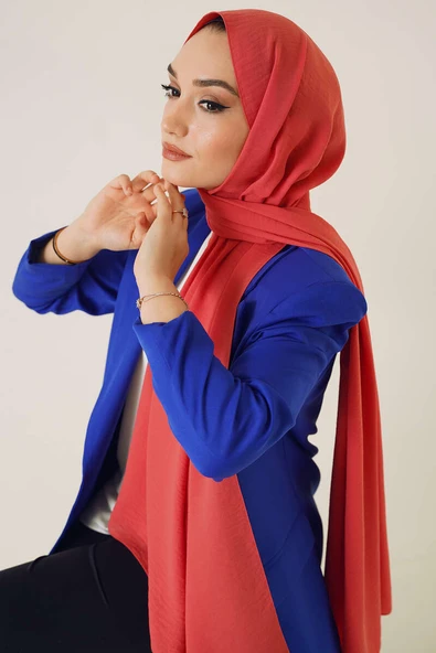 Jazz Serisi Mercan Şal - Resim 3