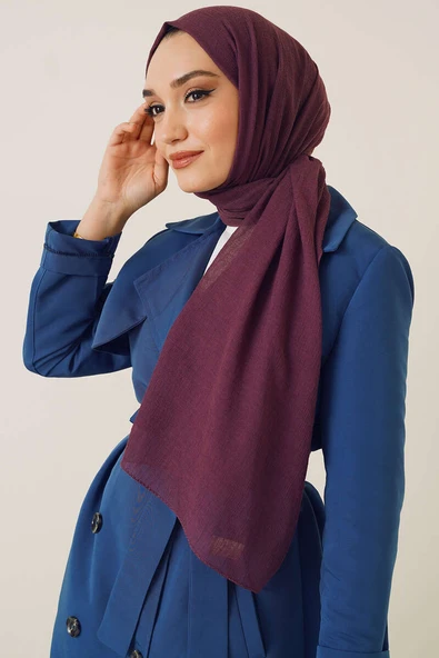 Elegant Serisi Leylak Şal -11
