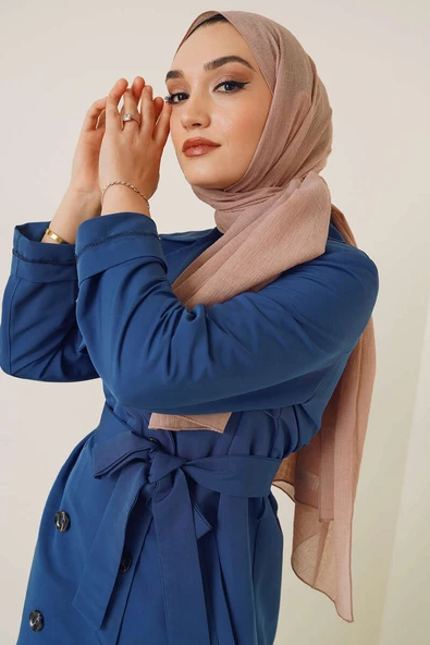 Elegant Serisi Toz Pembe Şal ürün görseli 1