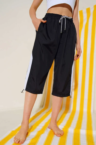 Cepli Kapri Şort Mayo Siyah - 2