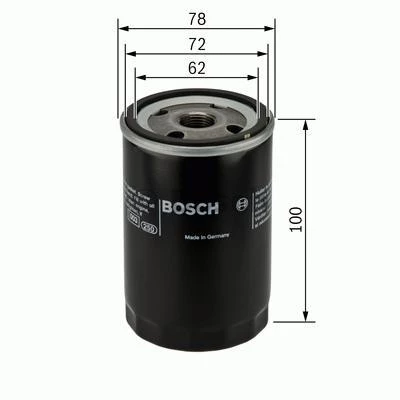 BOSCH YAĞ FİLTRESİ SLX TEMPRA TİPO UNO