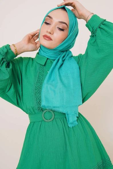 Bambu Kraş Şal Benetton - Resim 2