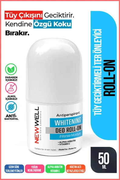 New Well Ter Önleyici Beyazlatıcı Roll-On ürün görseli 1