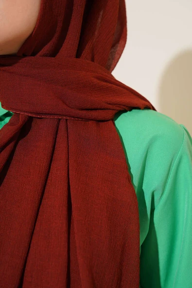 Elegant Serisi Tarçın Şal -35 - Resim 4