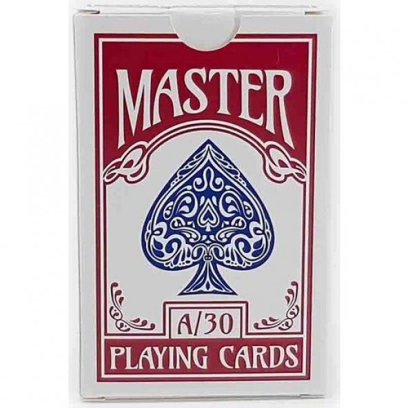 KS Games Kırmızı Master Oyun Kağıdı Master A/30 - 2