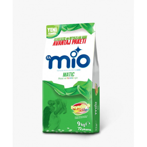 MİO MATİK RENKLİ VE BEYAZLAR 9 KĞ - 3