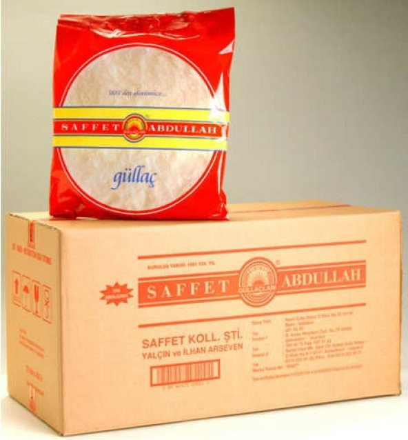 Saffet Abdullah Güllaç Poşet Ambalaj 400 Gr X 10Paket - 2