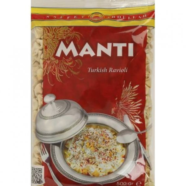 Saffet Abdullah Mantı 500 Gr 2 li Paket 500 Gr