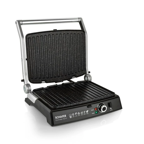 Schafer Concept Grill Tost Makinesi-Inox - 5