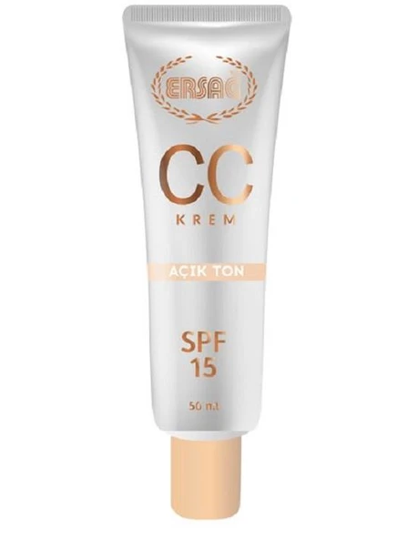 Ersağ CC Krem Açık Ton 50 ML ürün görseli