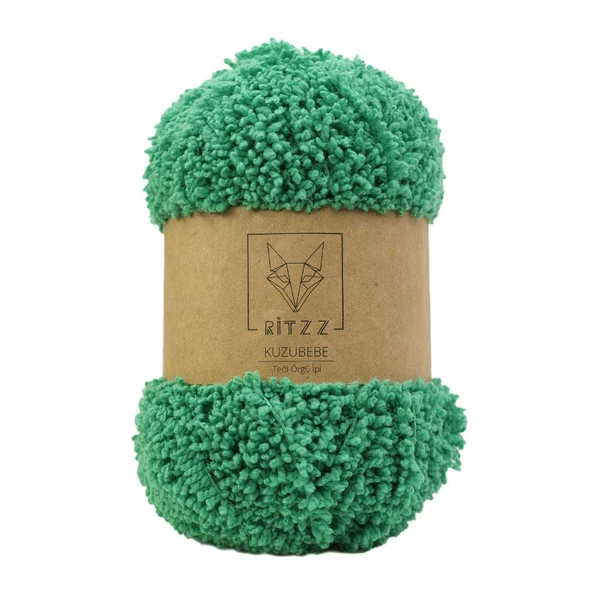 Anakuzusu El Örgü İpi Kuzubebe Yeşil ürün görseli 1