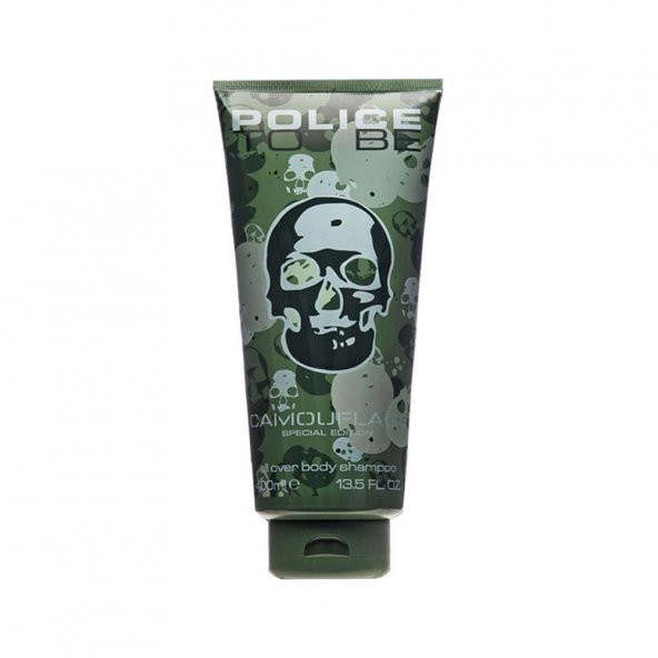 Police To Be Camouflage All Over Body Shampoo Vücut Şampuanı 400ML - 2