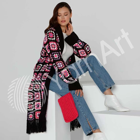 Yarnart Jeans 36 / Pembe - Resim 2