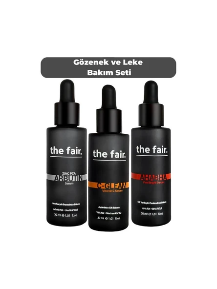 the fair. Gözenek ve Leke Bakım Seti ürün görseli 1